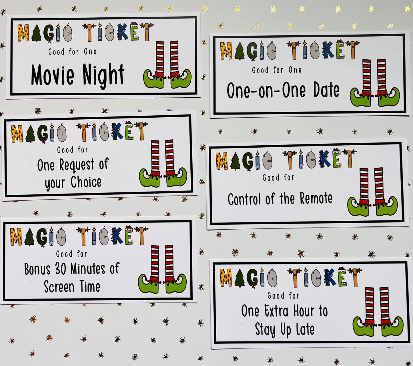 Digital Magic Tickets