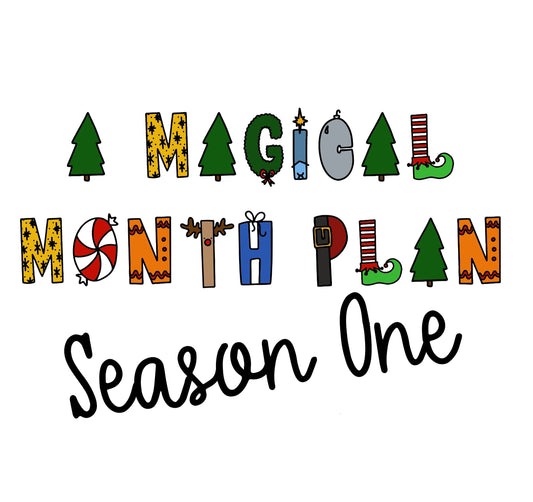 Digital Magical Month Plan - Season One